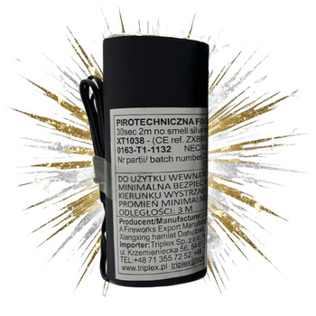 Fontanna iskier XT1038 - 2 metry, 30 sekund, NO SMELL