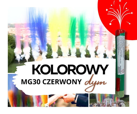 Mina dymna MG30 MANNA kolor CZERWONY