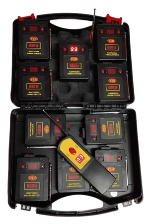 SYSTEM DO ZDALNEGO ODPALANIA 10x1 DBR05-C1-10 - Programowalne 100 kanałów