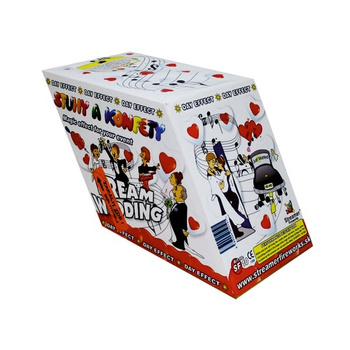 Konfetti Triplex bateria serpentyn biała TXS012 - 12 strzałów