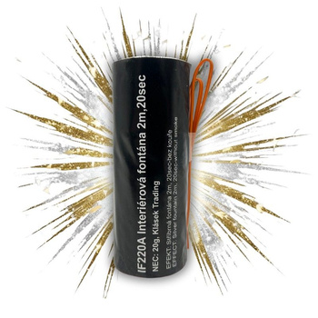 Fontanna iskier Klasek IF220A - 20 sekund, wysokość 2m