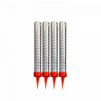 Fontanny tortowa Triplex 12cm SREBRNE TXF358-6 - 4 szt.
