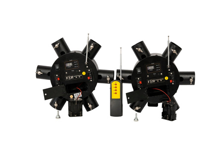 SYSTEM DO ZDALNEGO ODPALANIA FONTANN ISKIER - WIATRAK PRO 2x6