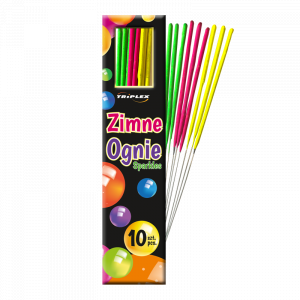 ZIMNE OGNIE TRIPLEX NEONY TXF442 17cm 10 sztuk/opakowanie