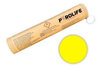 Świeca Dymna DWUSTRONNA PYROLIFE ŻÓŁTA RDG2-Y - 1 szt.