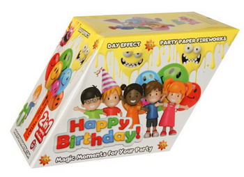 Serpentyny KONFETTI Happy Birthday SF12