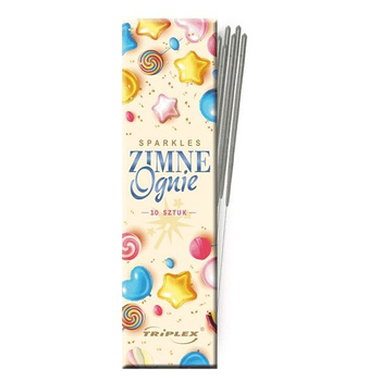 Zimne Ognie Triplex 17cm TXF426L (etykieta urodzinowa) - 10 szt.