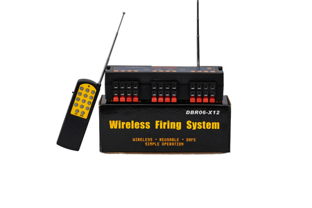 System do zdalnego odpalania fajerwerków - 12 kanałowy DBR06-X12-12