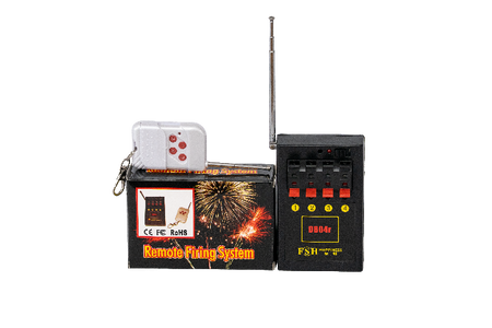 System do zdalnego odpalania fontann i fajerwerków - 4 kanały DB04R-4