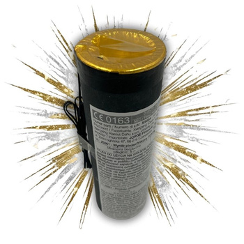 Fontanna iskier JORGE JS061 GOLD WITH BLUE PISTIL OUTDOOR - 60 sek, 5 m