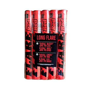 Flara Gaoo CZERWONA F40-RED - 1 szt.