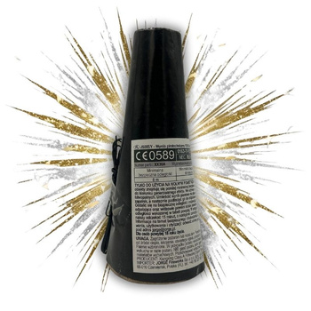 Fontanna iskier Jorge EMBROIDERY YELLOW - OUTDOOR JS005/Y - 3 sekundy, wysokość 6m