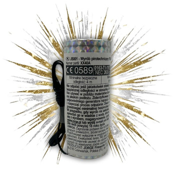 Fontanna iskier Jorge NO SMELLING SILVER FOUNTAIN - INDOOR JS001- 15 sekund, wysokość 2.5m