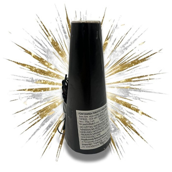 Fontanna iskier Triplex MIX COLOR TXF631 - 3 sekundy, wysokość 6 m