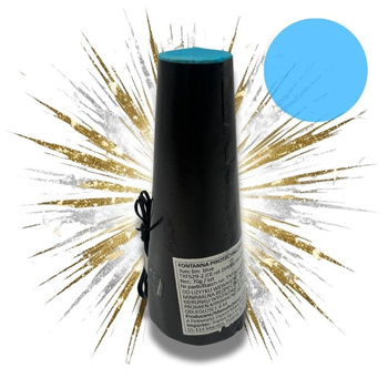 Fontanna iskier Triplex BLUE TXF529-2 - 3 sekundy, wysokość 6 metrów