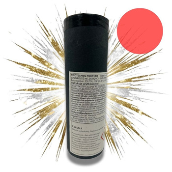 Fontanna iskier Triplex U31284-2 RED PISTIL - 60 sekund, wysokość 5 m