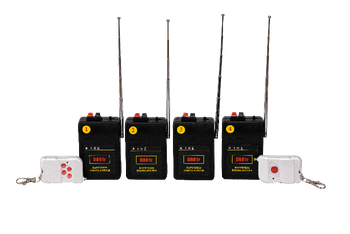 System do zdalnego odpalania fontann i fajerwerków - 4 niezależne kanały DB01R-4