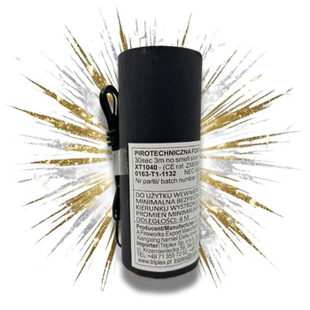 Fontanna iskier SILVER (no smell) XT1040 - 30 sekund, wysokość 3m